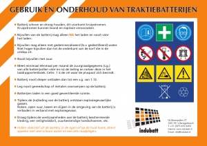 Gebruik en onderhoud van traktiebatterij