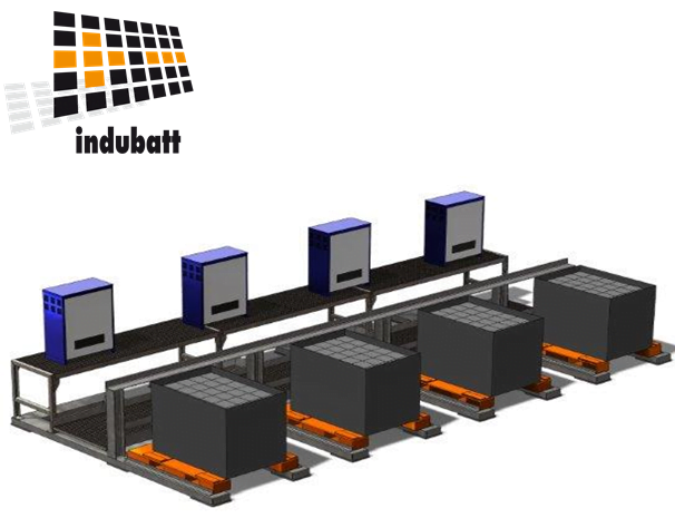 Acculaadstation inrichten door Indubatt